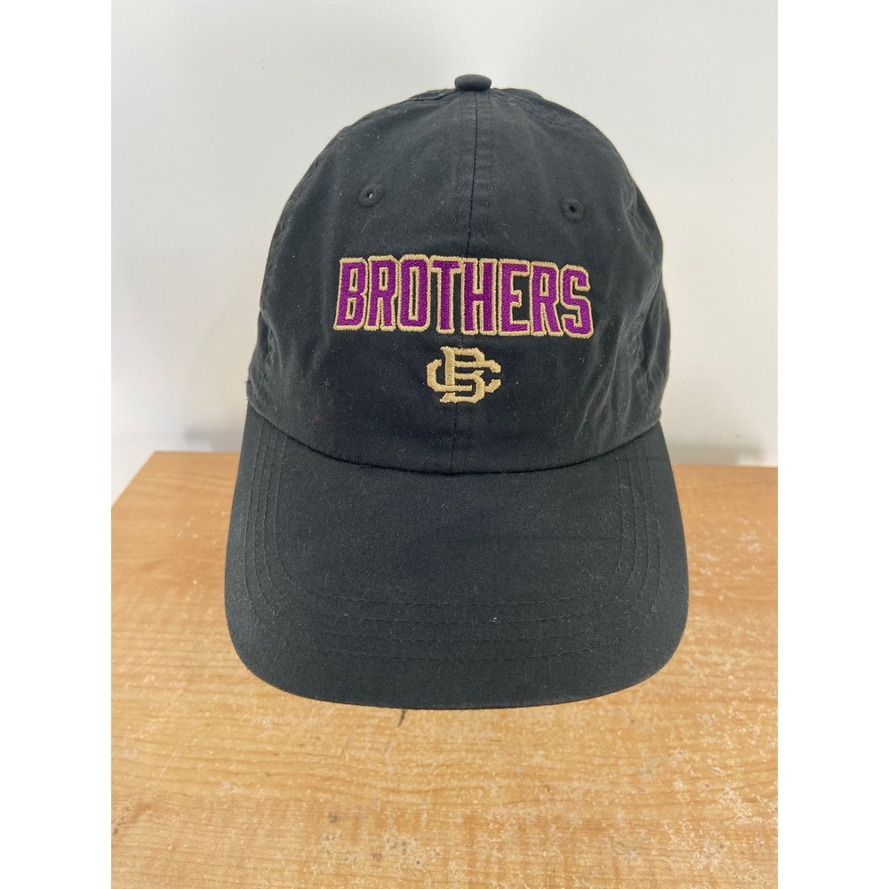Ahead Classic Cut Lightweight Black Christian Brothers Logo AdjustableHat Cap